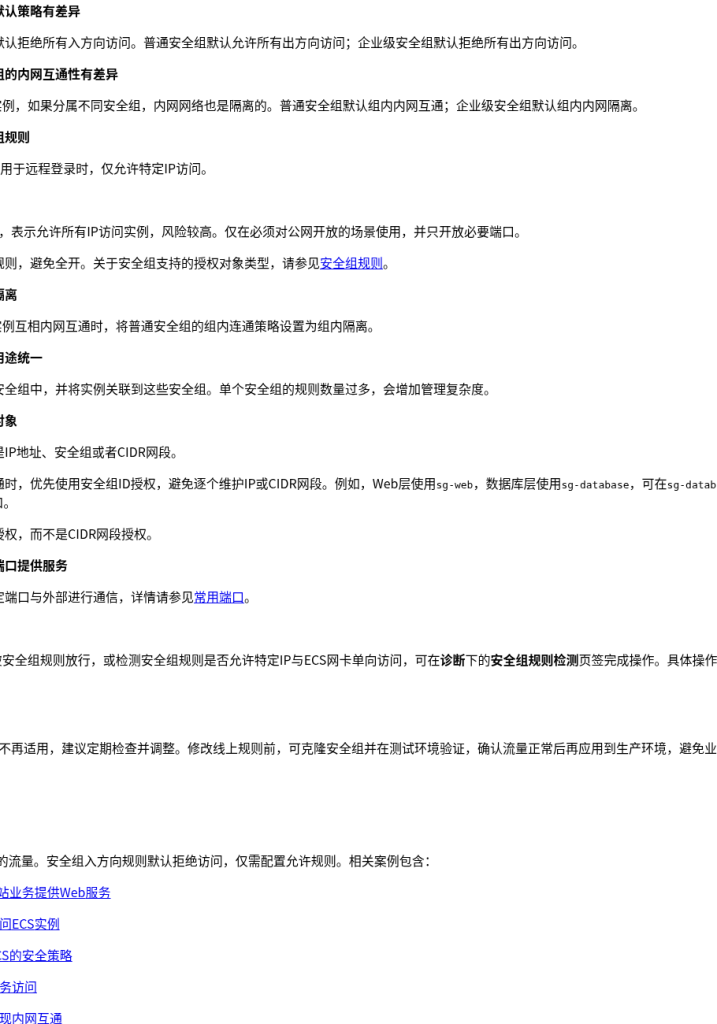 云服务器安全组最小开放：22/80/443 与常见误开端口清单（2026）-有序