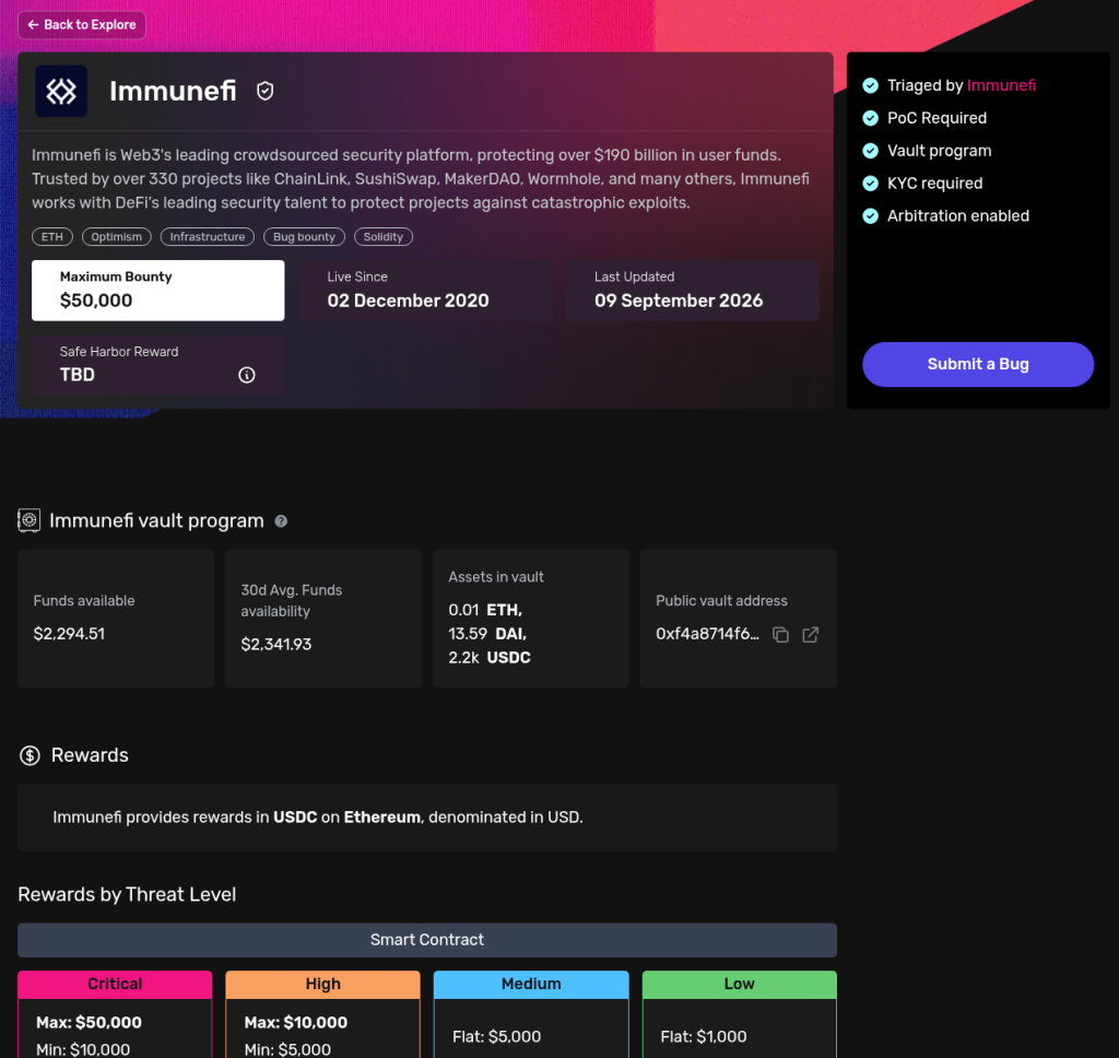 漏洞赏金副业入门:HackerOne、Immunefi 怎么接活,赏金用 USDC 怎么收,国内法规红线在哪(2026)-有序