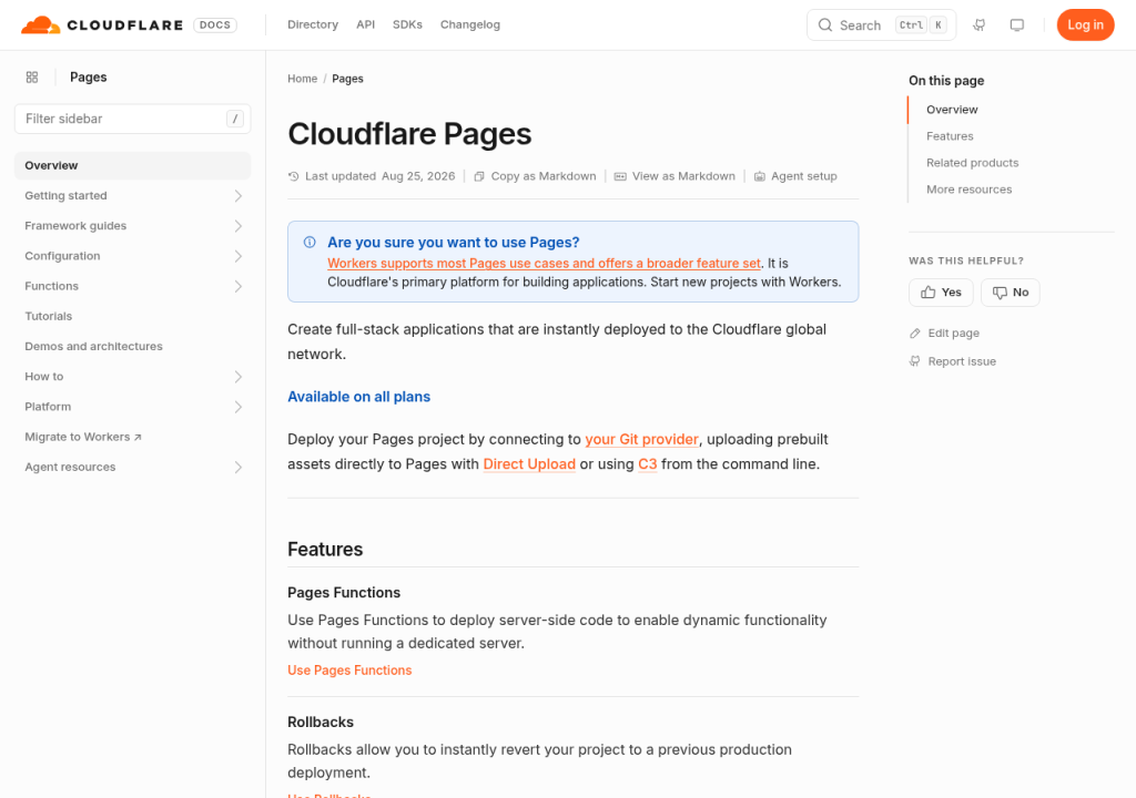 静态网站免费托管：GitHub Pages 与 Cloudflare Pages 怎么选-有序