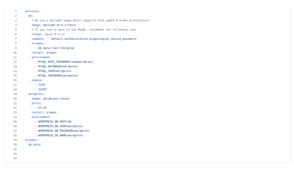 用 Docker 部署 WordPress:compose 文件、数据卷备份与升级(2026)-有序