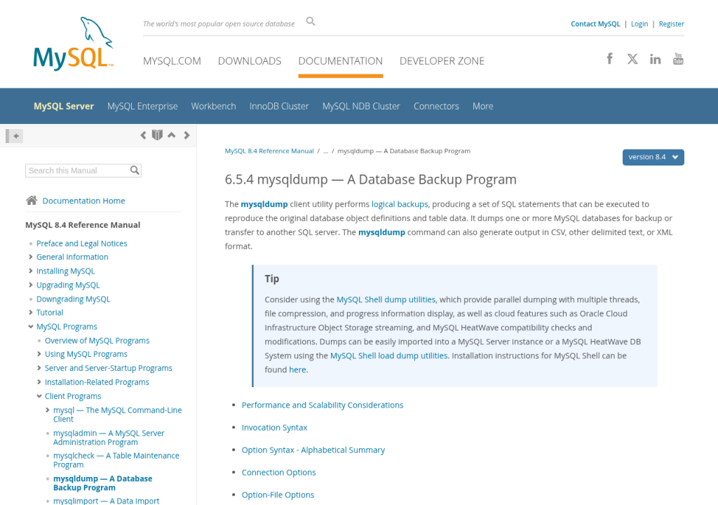 MariaDB/MySQL 逻辑备份到对象存储：mysqldump、压缩与保留策略-有序