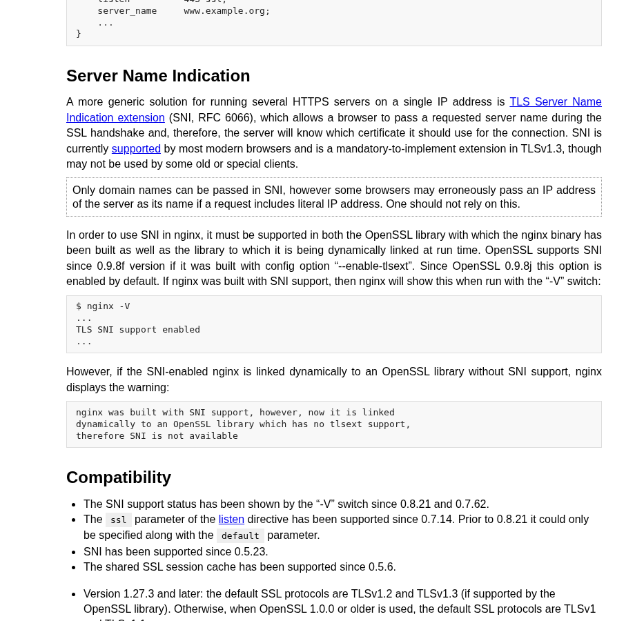 Nginx 反向代理多站点:证书、强制 HTTPS 与常见 502 排查(2026)-有序