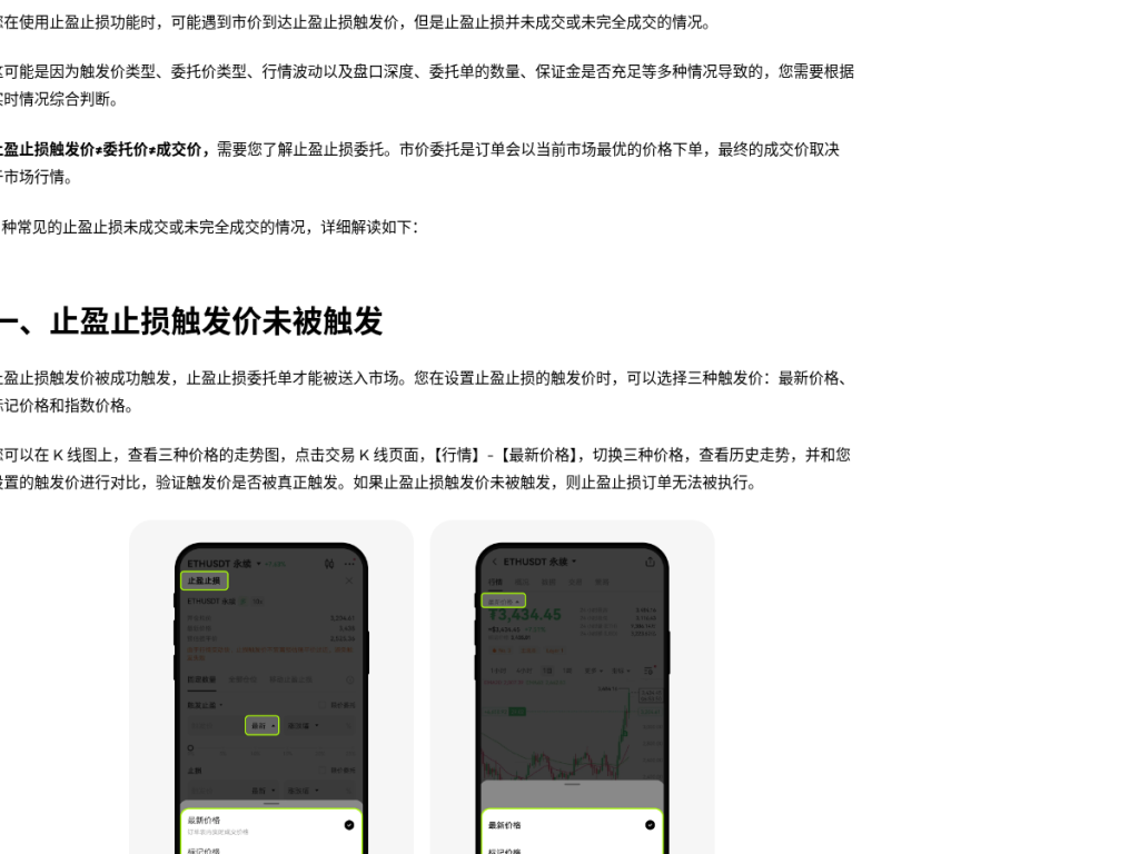 欧易合约仓位止盈止损与移动止盈:触发价与委托类型怎么核对-有序
