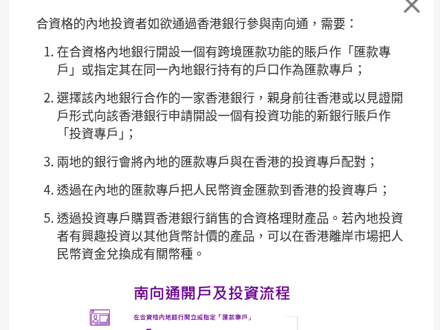 跨境理财通南向通怎么开：准入条件、300 万额度与可投产品核对（2026）-有序