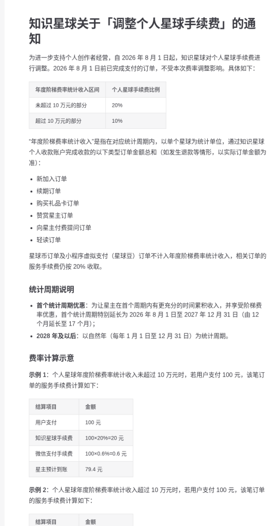 知识星球/付费社群结算：抽成、退款与内容合规边界（2026）-有序